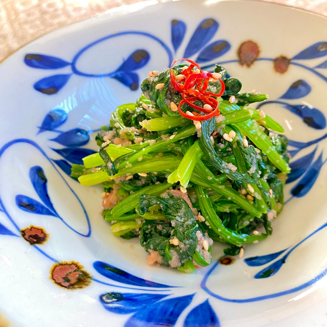 明太子とほうれん草の無限ナムル【10分】|箸が止まらない簡単副菜の作り方